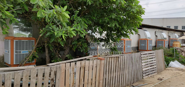 廣州市某電線(xiàn)廠環(huán)?？照{(diào)通風(fēng)降溫案例