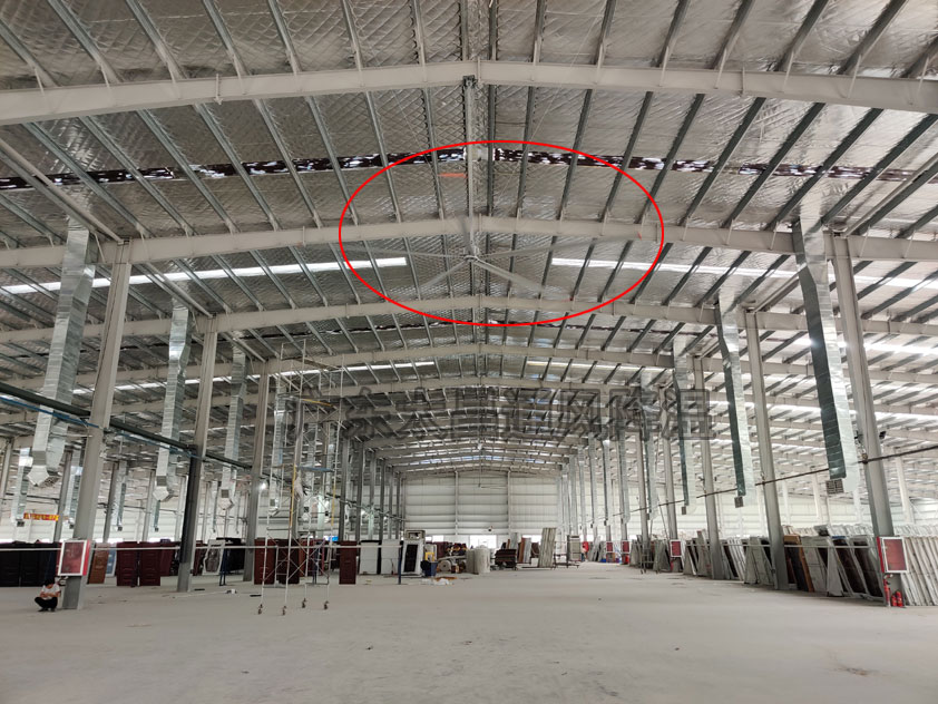 鋼結構廠房通風降溫有什么好的處理方法？