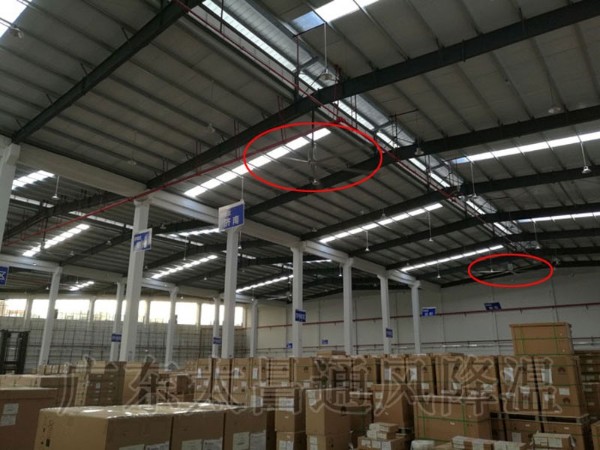車間使用永磁直驅工業大風扇的優勢